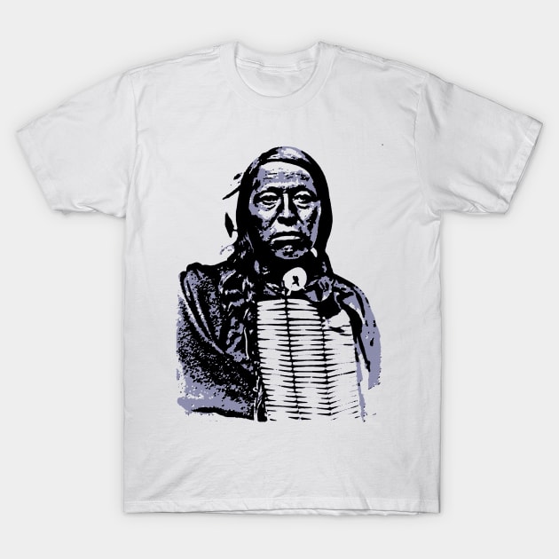 Chief Flying Hawk-The Sioux 2 T-Shirt by truthtopower